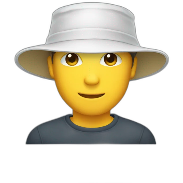 bucket hat emoji