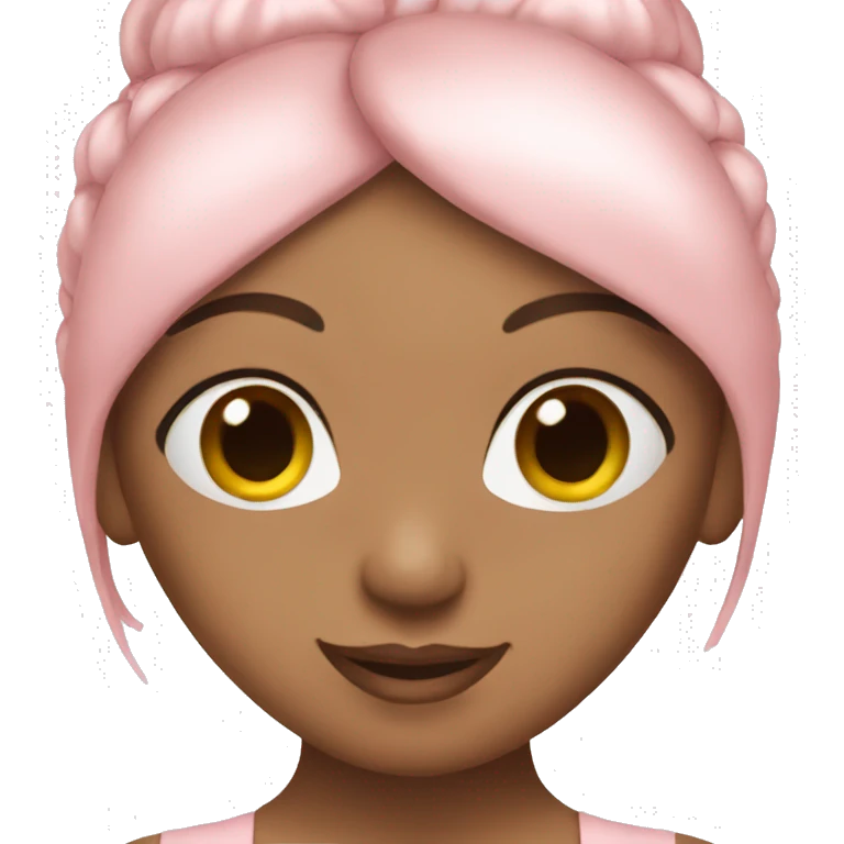 Pink ballerina  emoji