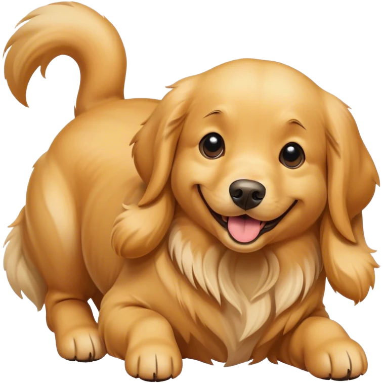 Happy dog emoji