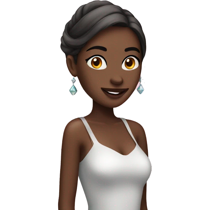 Party girl emoji