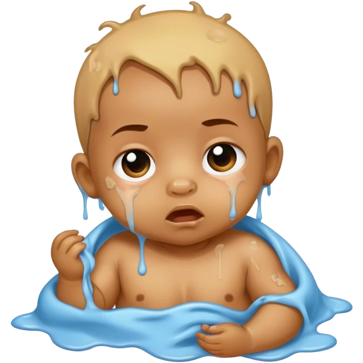 Baby das sich vollgespuckt hat emoji