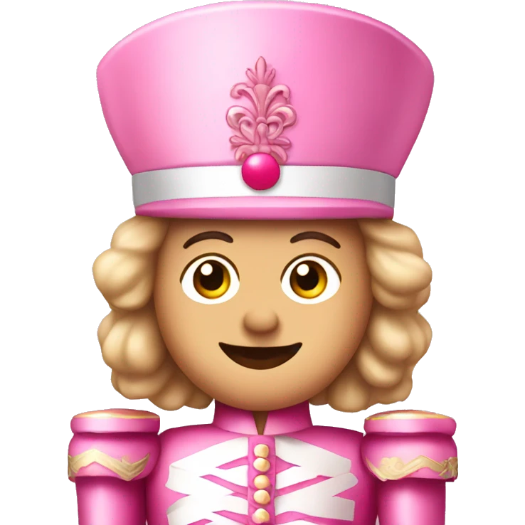 Pink nutcracker  emoji