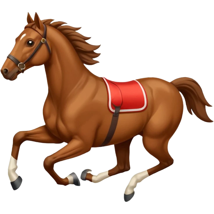 Racehorse emoji