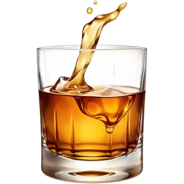glass of whiskey emoji