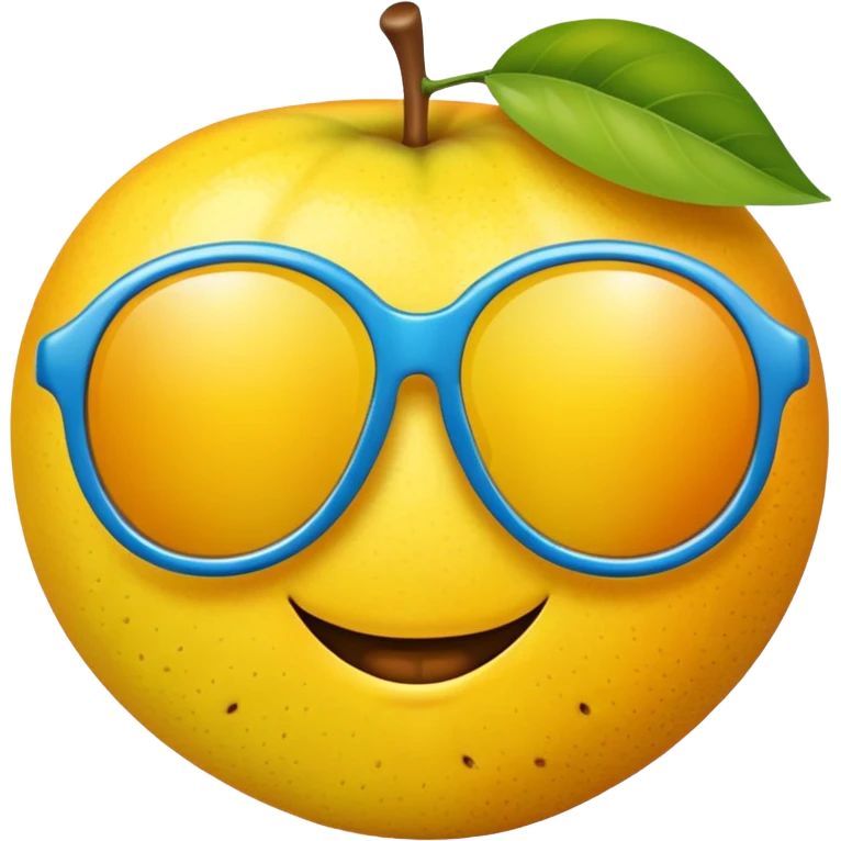 Fruit with Sunglasses emoji