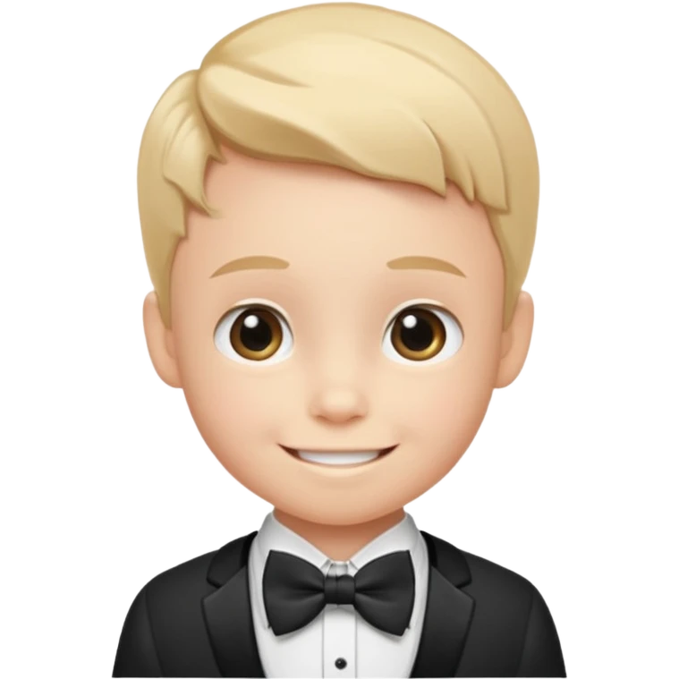 a child saying 'thank you' with a smile, etiquette theme emoji