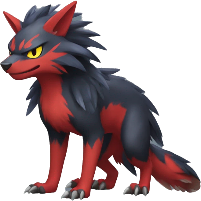 Nargacuga-Litten-Zoroark full body emoji