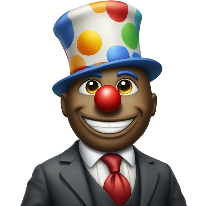 Presidential clown emoji