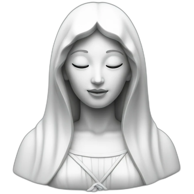 Vierge monumentale emoji
