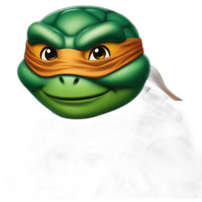 ninja turtle hyper realistic emoji