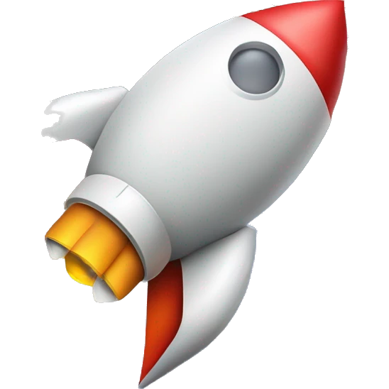 rocket ship propelled by money  emoji