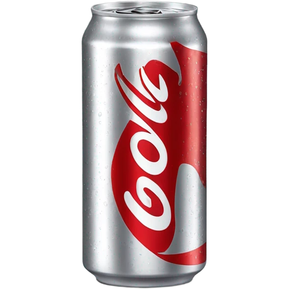 Diet Coke can emoji