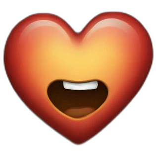 Rock heart emoji