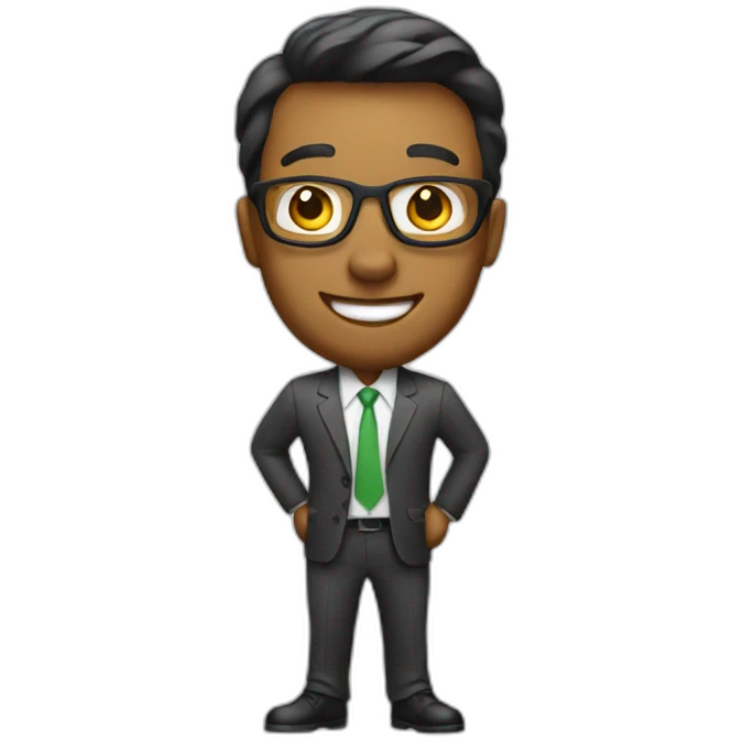 financial standing happy emoji