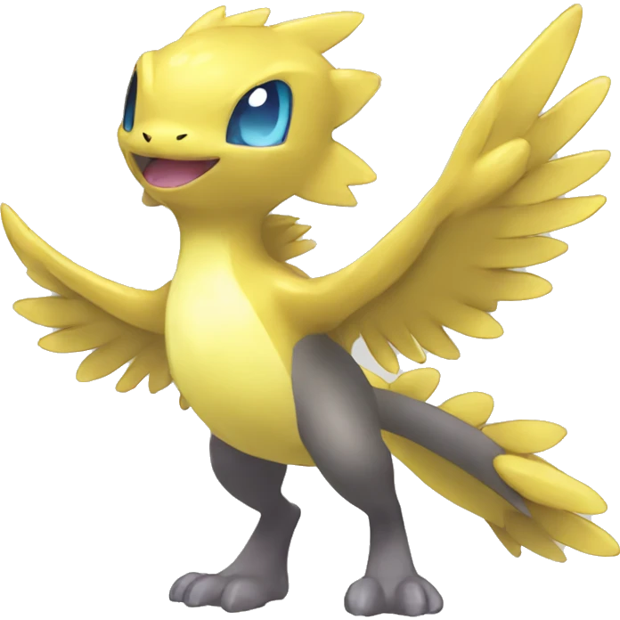 Shiny-Fakemon-Pokémon full body emoji