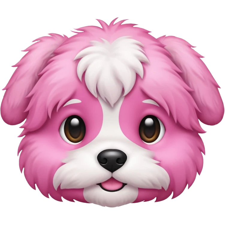 pink puppy emoji