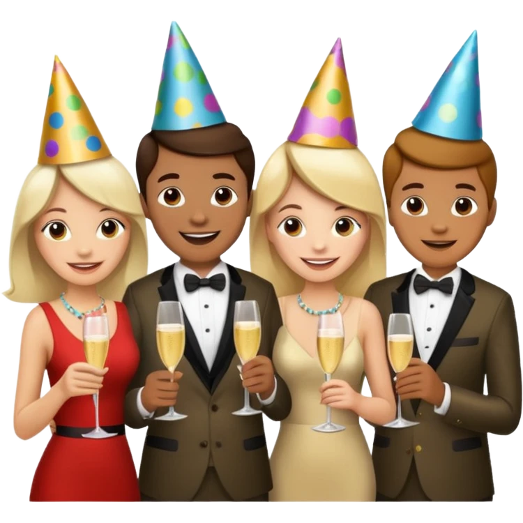 HAPPY NEW YEAR emoji