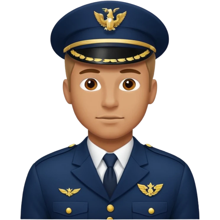 big powerful pumped-up fighter of the navy emoji