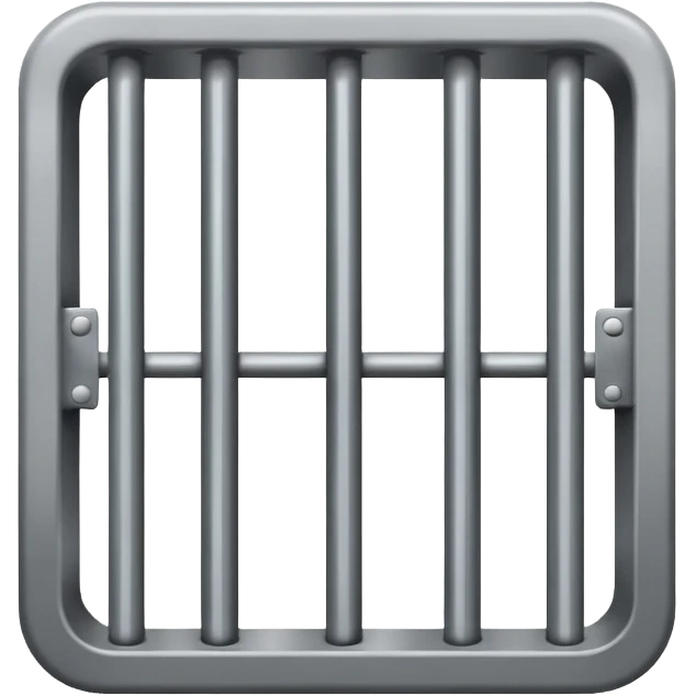 generate realistic prison cell bars emoji