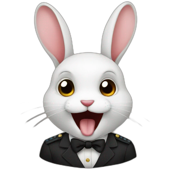 bunny hitler emoji