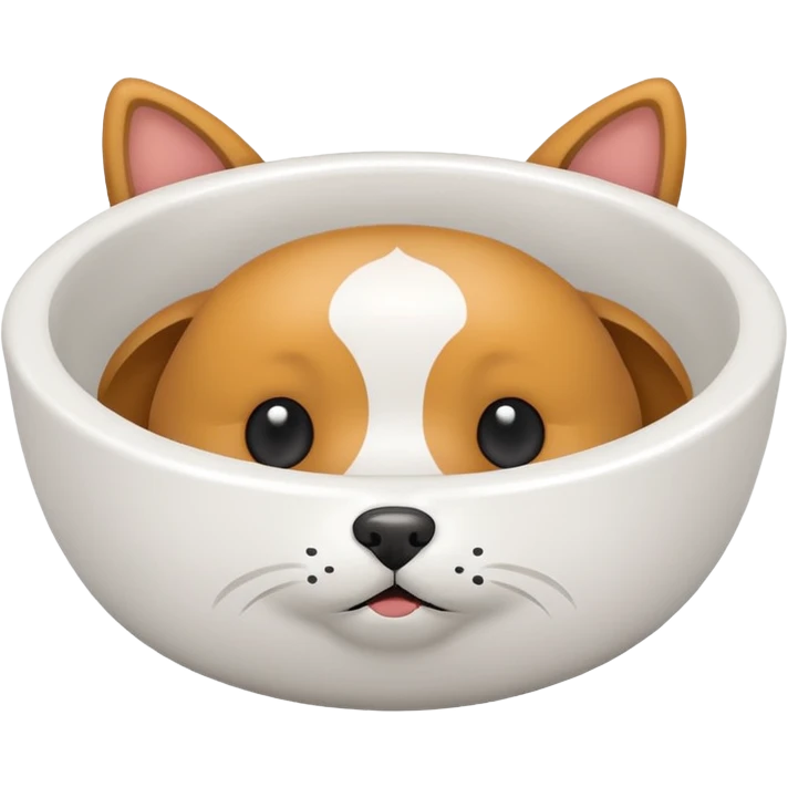 bowl pet emoji