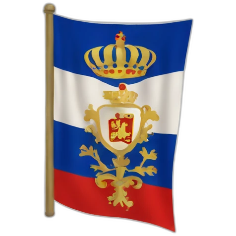 French royalist flag emoji
