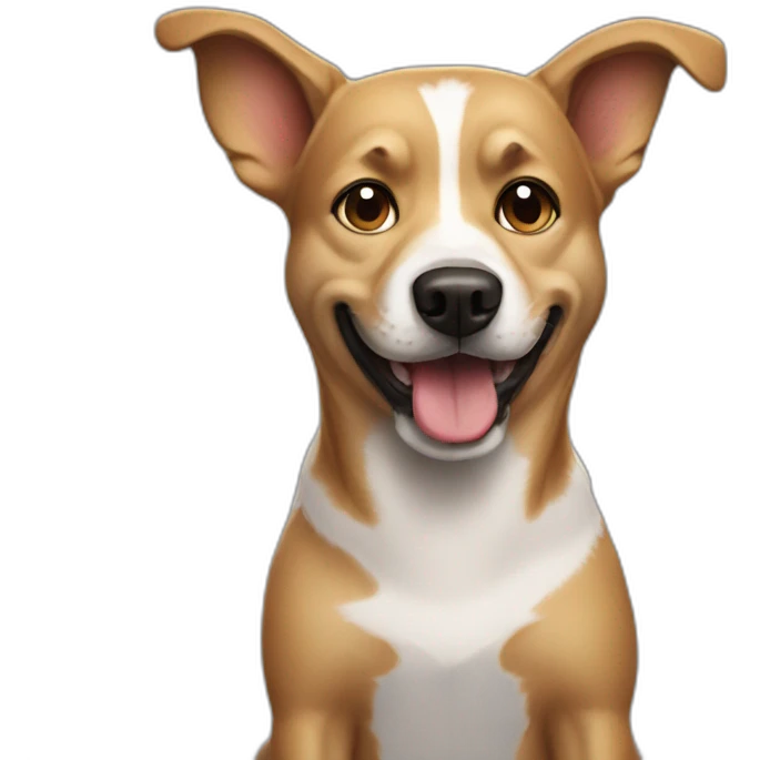 Super hero dog emoji