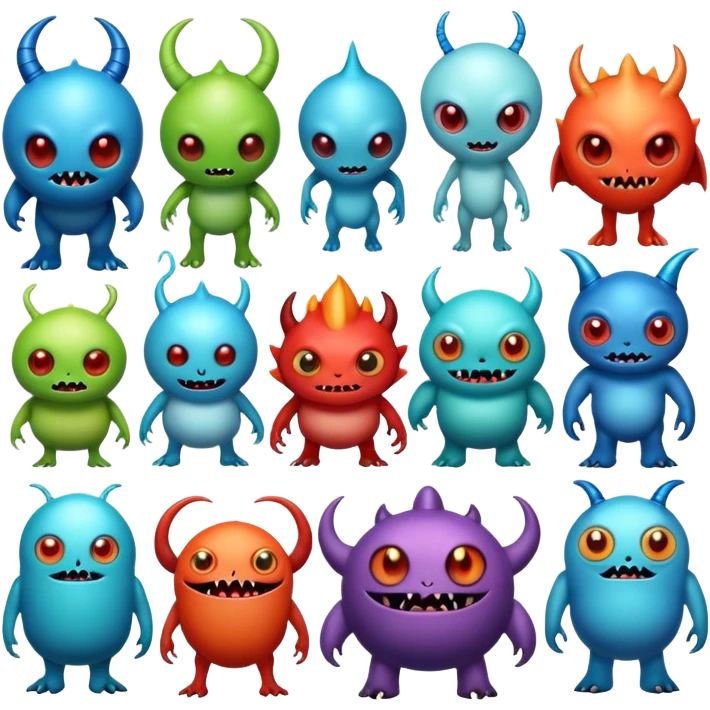  👹👾👿👽👿☠️😈☠️👾👺🤡💀☠️👿👾👹☠️🤠☠️ emoji