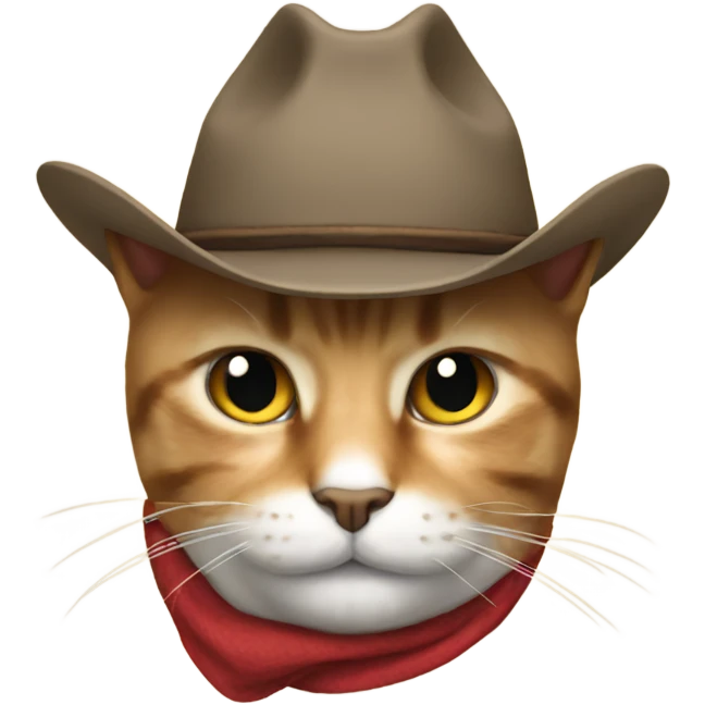 Texan cat emoji