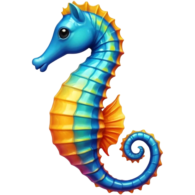 Seahorse - чтобы выглядил как настоящий эмодзи emoji