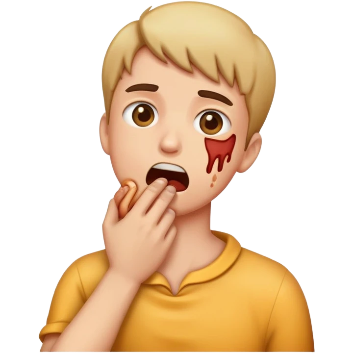 Choking emoji