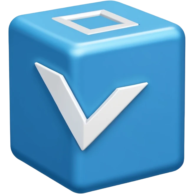 Roblox verified symbol ✔️ symbol blue colour box shape emoji