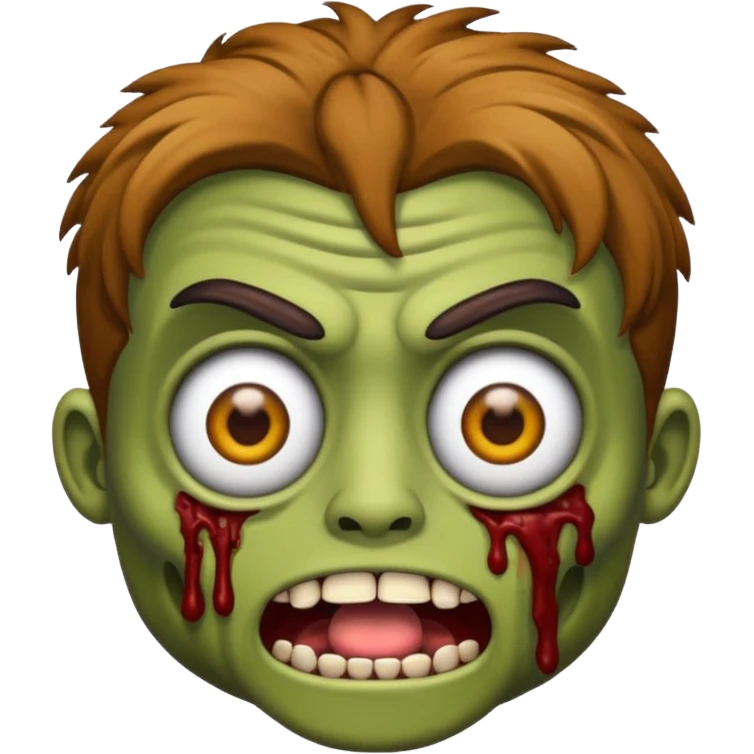 Faça um emoji de zumbi que se pareça comigo. emoji