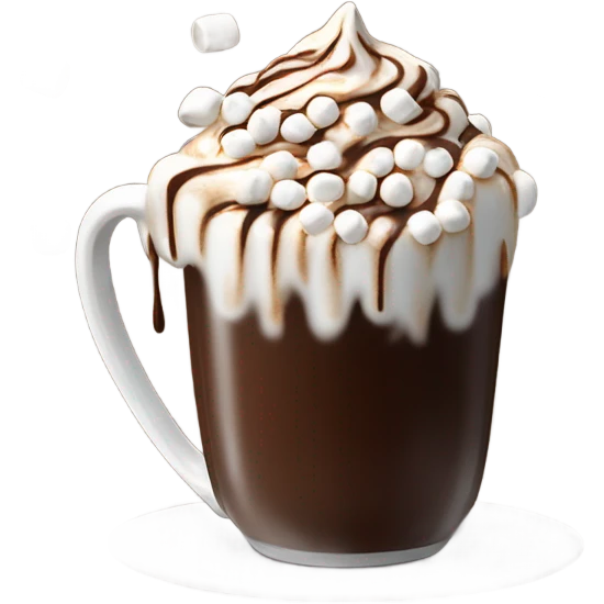 Hot chocolate emoji