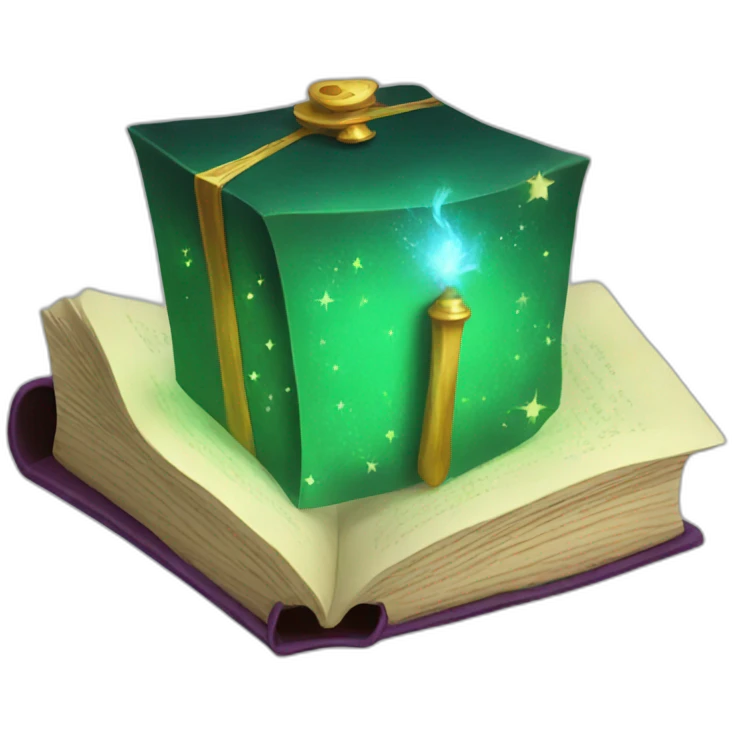 magic book emoji