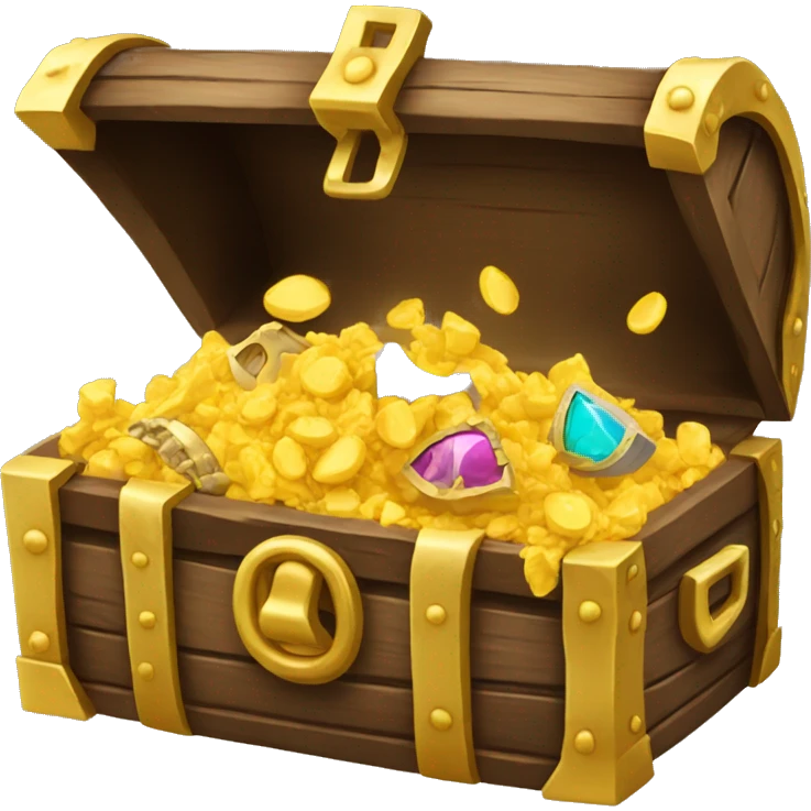 create a treasure chest emoji emoji