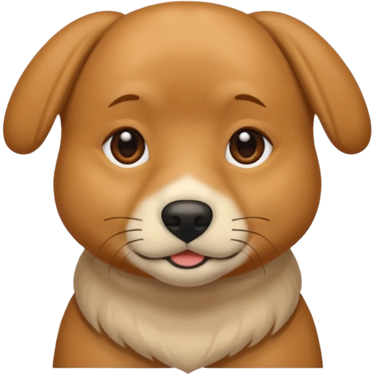 Chien emoji