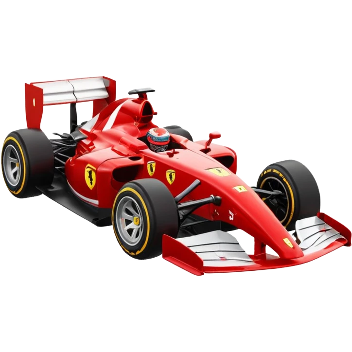 F1 Ferrari emoji