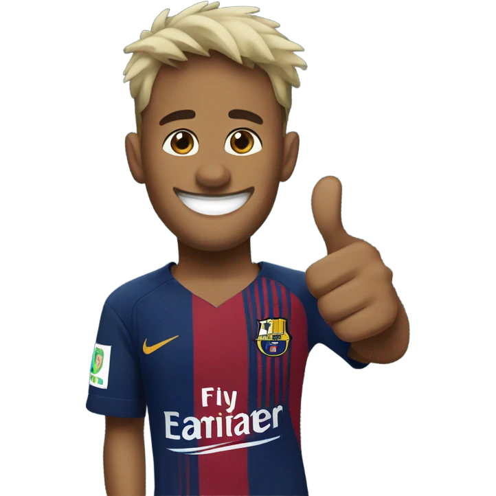 Neymar thumb up emoji