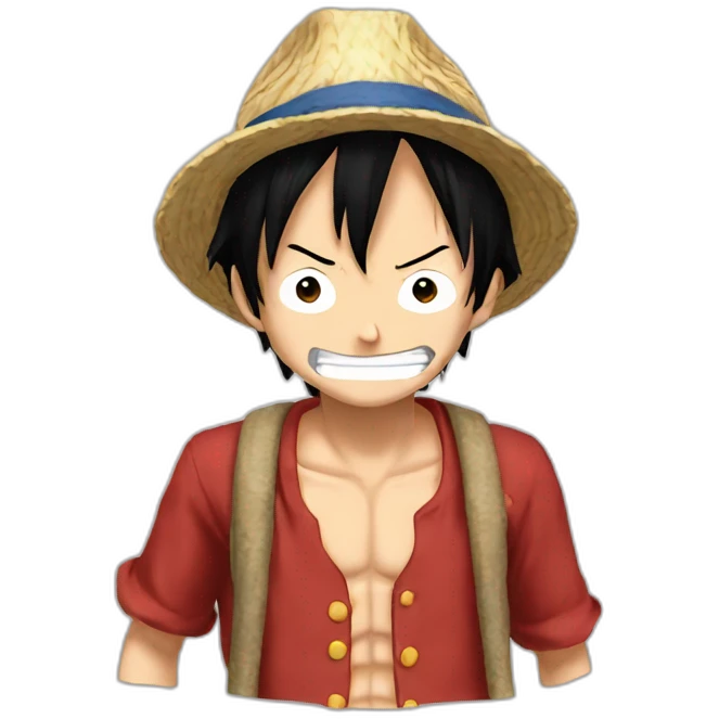 Luffy emoji