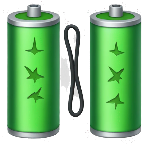 green battery emoji