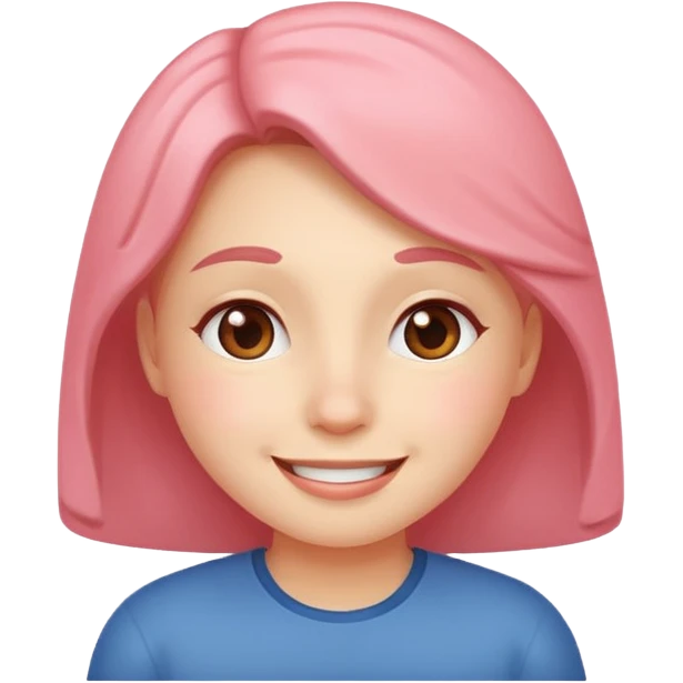 😚🩷 emoji