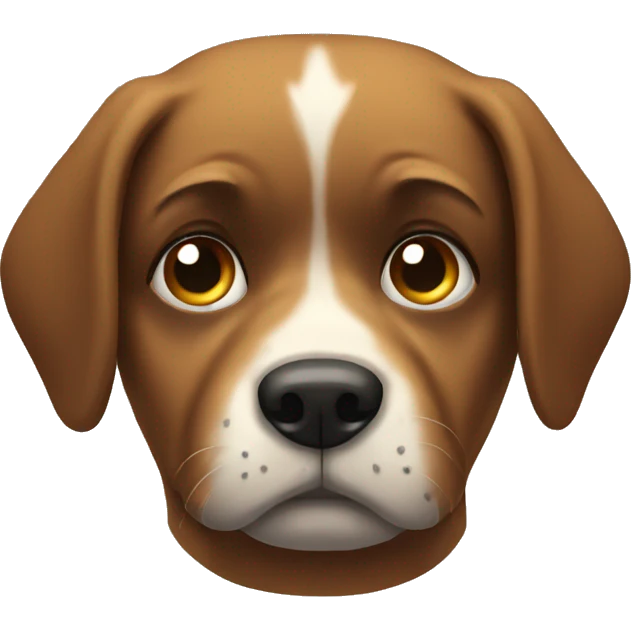 sad dog emoji
