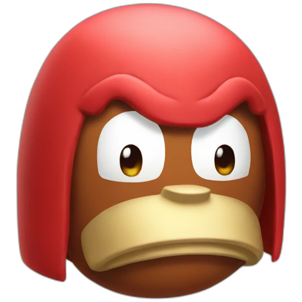 Knuckles 3d emoji