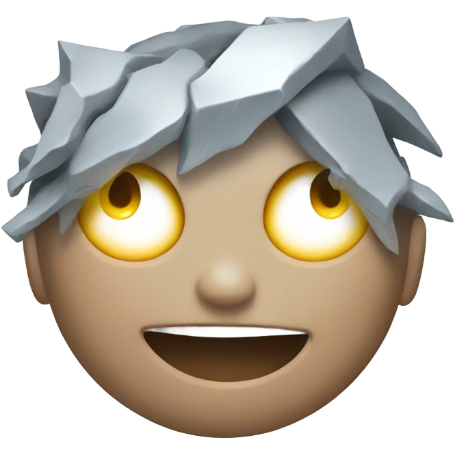 lightning with smiling face emoji