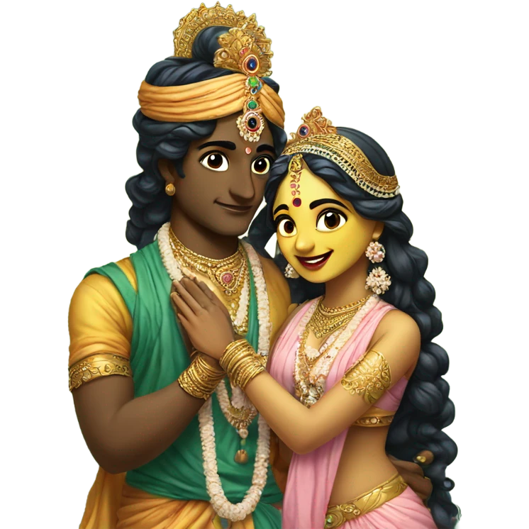 Radha krishna emoji