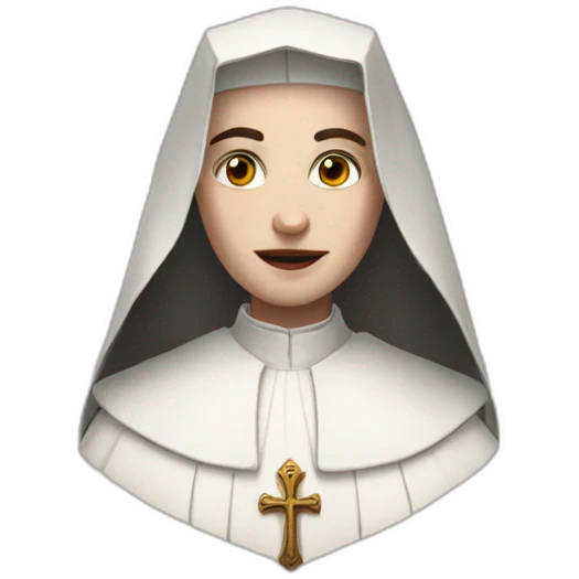 Valek from the Nun emoji