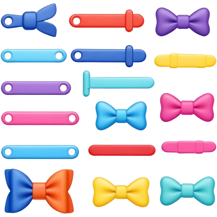 Kids Hair accessories  emoji