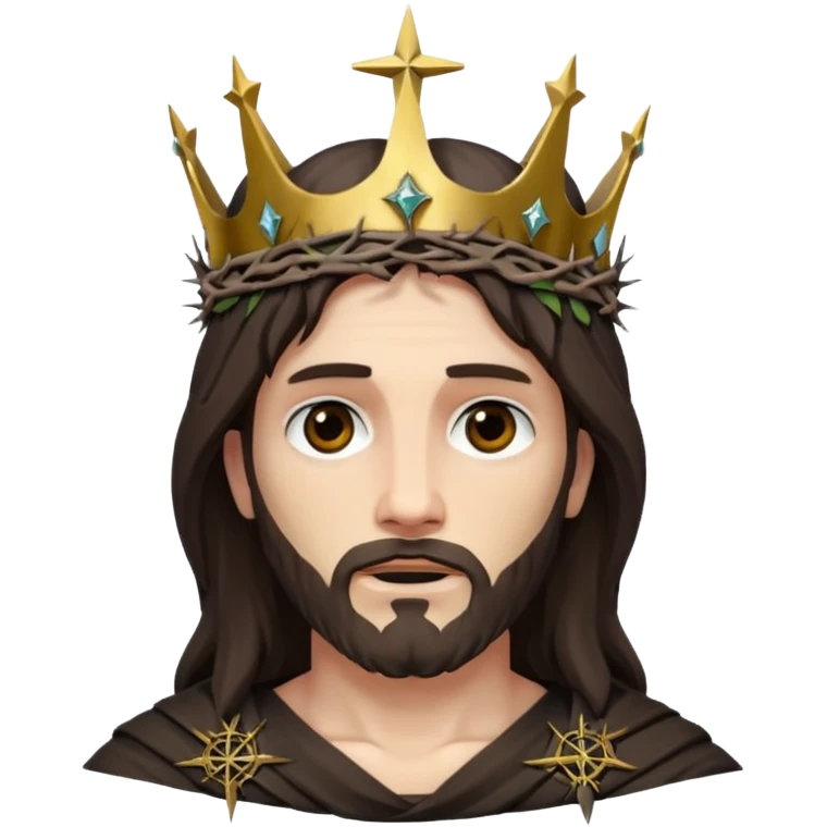 Make a satan Jesus emoji