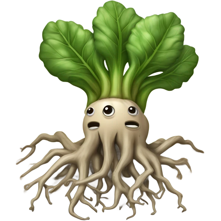 mandrake root emoji